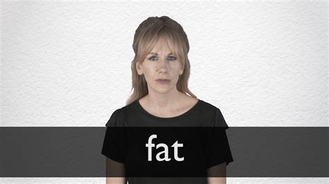 fatter pronunciation|what is a fat person.